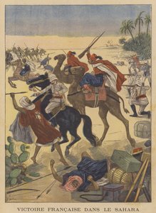 En fransk sejr i Sahara