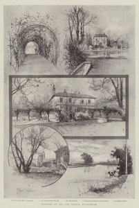 Skitser af Eel-Pie Island, Twickenham