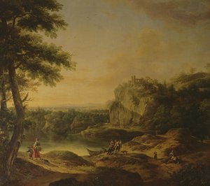 Landskabsscene,