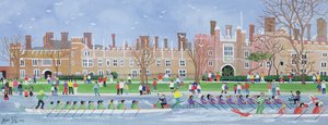 Dragebådssejlads ved Hampton Court, 1993