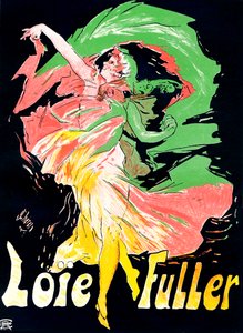 Loïe Fuller plakat, 1897.