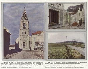 The Church of Barcy, Barcy, Tranchees Francaises