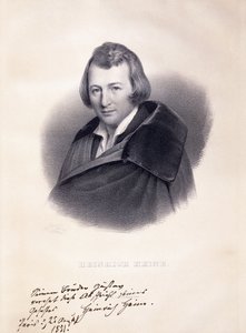 Portræt af Heinrich Heine, 1839