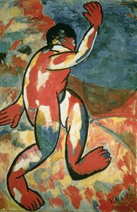 A Bather, 1911 (gouache på papir)