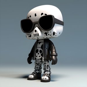 Chibi lille skelet 3