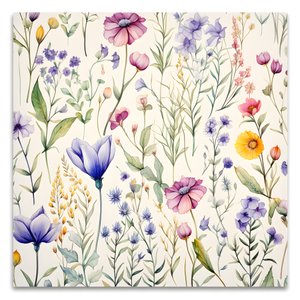 aquarell boho blomster vilde blomster 4