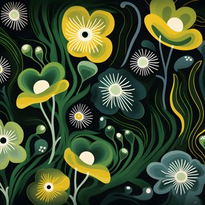 moderne abstrakte former Marimekko 1