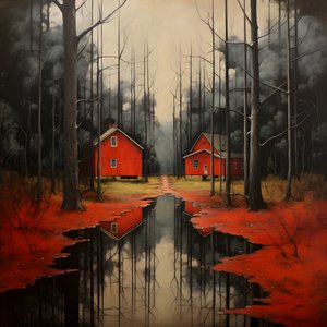 to røde huse i skoven 2