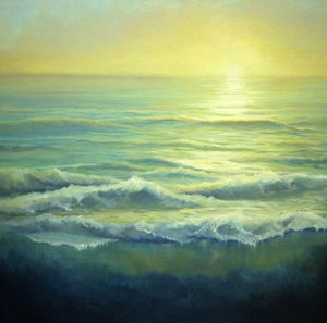Golden Haze, 2004 Seascape
