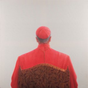 Cardinal, 2012 (akryl på lærred)