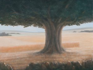 Tree, Holwell, 2012 (akryl på lærred)