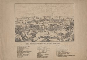Slagmarken i Gettysburg, ca. 1867