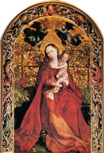 Madonna i rosenhaven, 1473