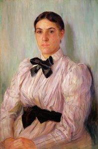 Portræt af fru William Harrison, ca. 1890