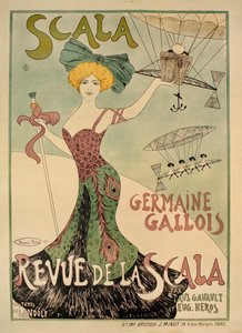 Revue de la Scala plakat, 1901