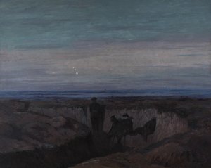 Dawn on the Ouse Trench, 1918