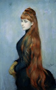 Portræt af Mademoiselle Alice Guerin