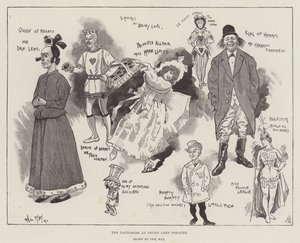 Pantomimen på Drury Lane Theatre