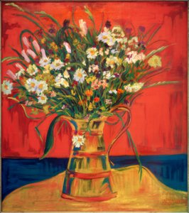 Stilleben med blomster