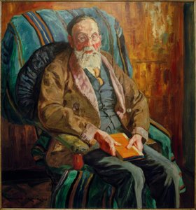 Portræt af historikeren Albert Ruppersberg