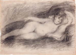Liggende nøgen, c.1903-7