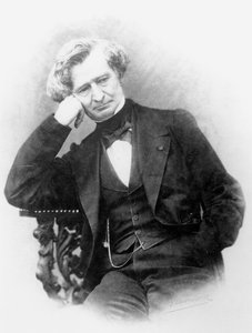 Portræt af Hector Berlioz (1803-69)
