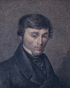 Portræt af Adam Bernard Mickiewicz (1798-1855)