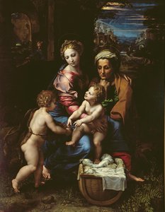 Den hellige familie (La Perla) ca. 1518