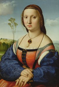 Portræt af Maddalena Doni, 1506