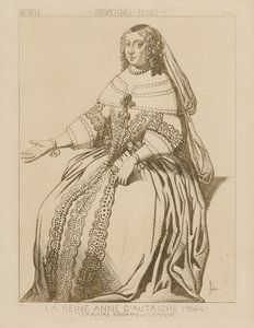 Dronning Anne af Østrig, 1644