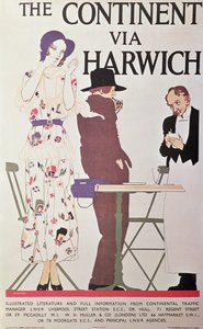 Kontinentet Via Harwich (plakat)