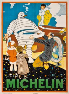 Reklameplakat for Michelin, ca. 1925