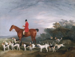 På jagt, 1841