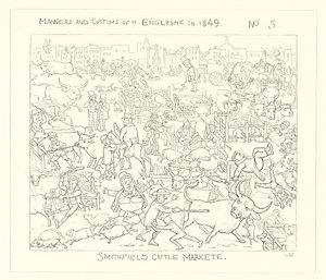1849, Smithfield Kvægmarked