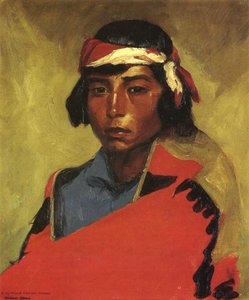 Dreng fra Tesuque Pueblo, 1916