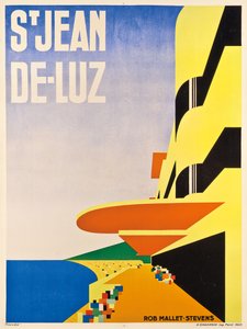 Plakatreklame Saint-Jean-de-Luz, 1928