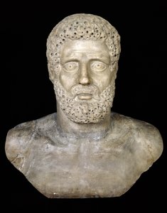 Buste af Hercules (marmor)