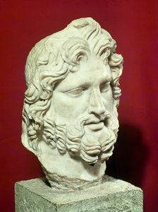 Hoved af Jupiter (marmor)