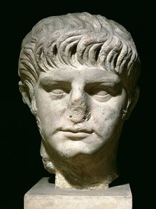 Head of Nero (37-68 AD) (marmor)