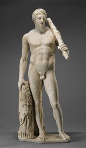Statue af Hercules, ca. 125 (marmor)