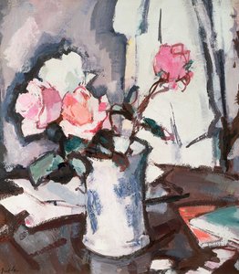 Pink Roses (olie)