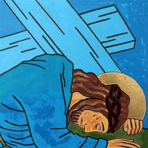 Jesus falder