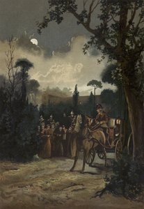 Pave Pius IX forlader Rom, 1848