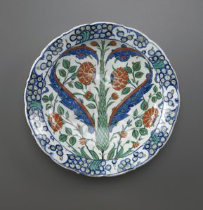 Fad, Iznik, osmannisk dynasti, 1570-75 (keramik)