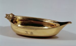 Guld pap-båd, af John Lamb, London, 1816