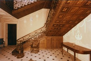 Trappen, Claydon House, Buckinghamshire, midten af det 18. århundrede