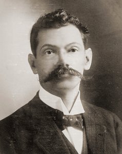 Portræt af Dr. Francisco Bertrand Barahona ca. 1910