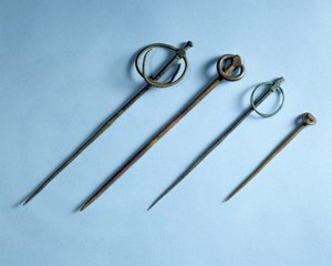 Hårnåle, Viking, ca. 9.-11. århundrede (bronze)