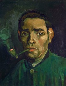 Hoved af en mand, 1884-5