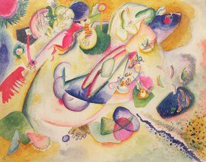 Improvisation, ca. 1914 (wc & blyant på papir)